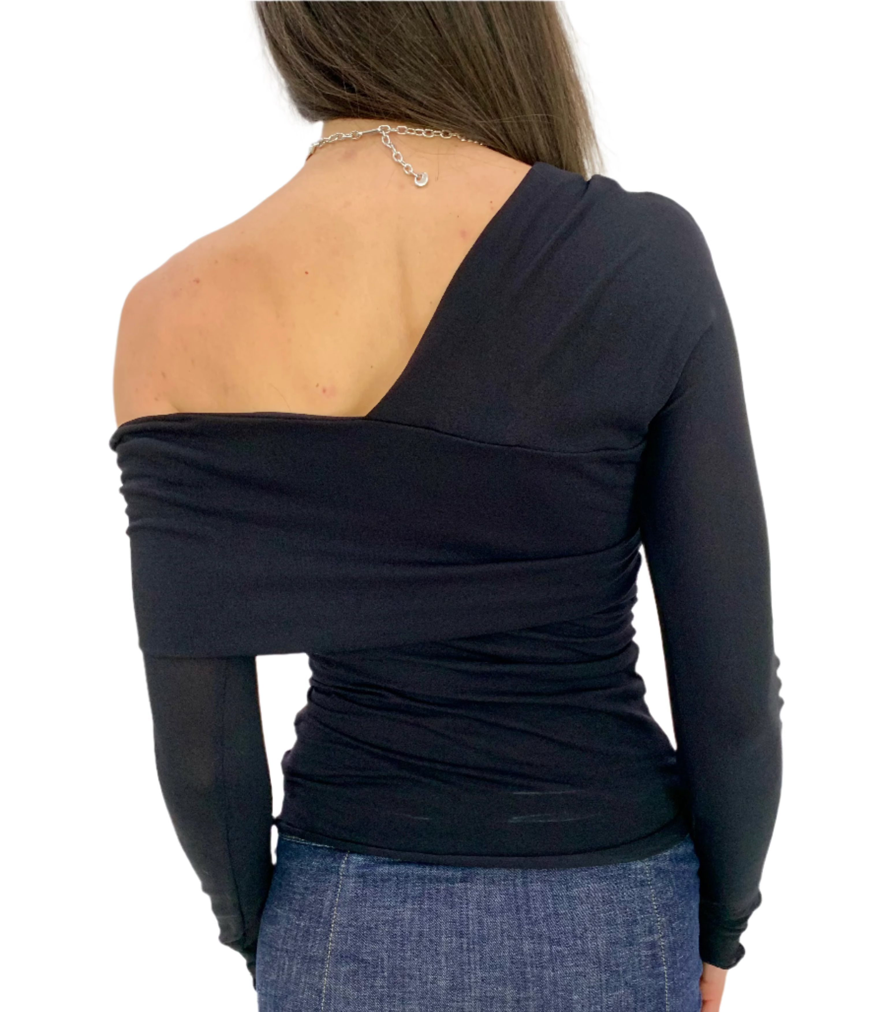 Avalon off Shoulder Top. Black - BY BETTINA LIANO