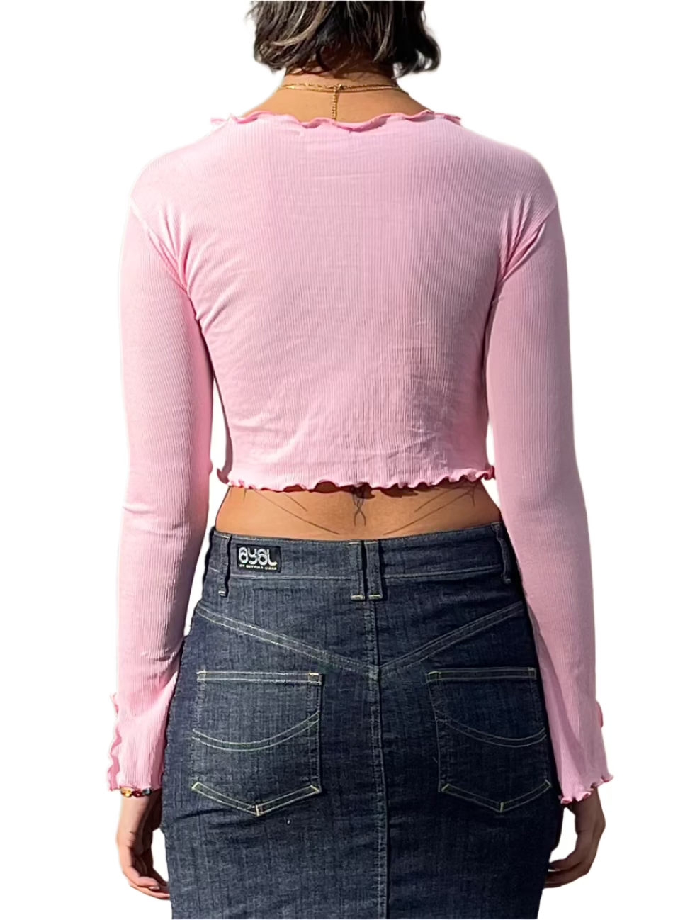 xxx Shell Rib Body Top. Pink. SOLD OUT - BY BETTINA LIANO