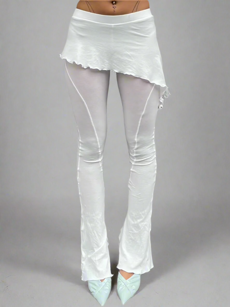 Alice leggings. Low Rise. White - BY BETTINA LIANO