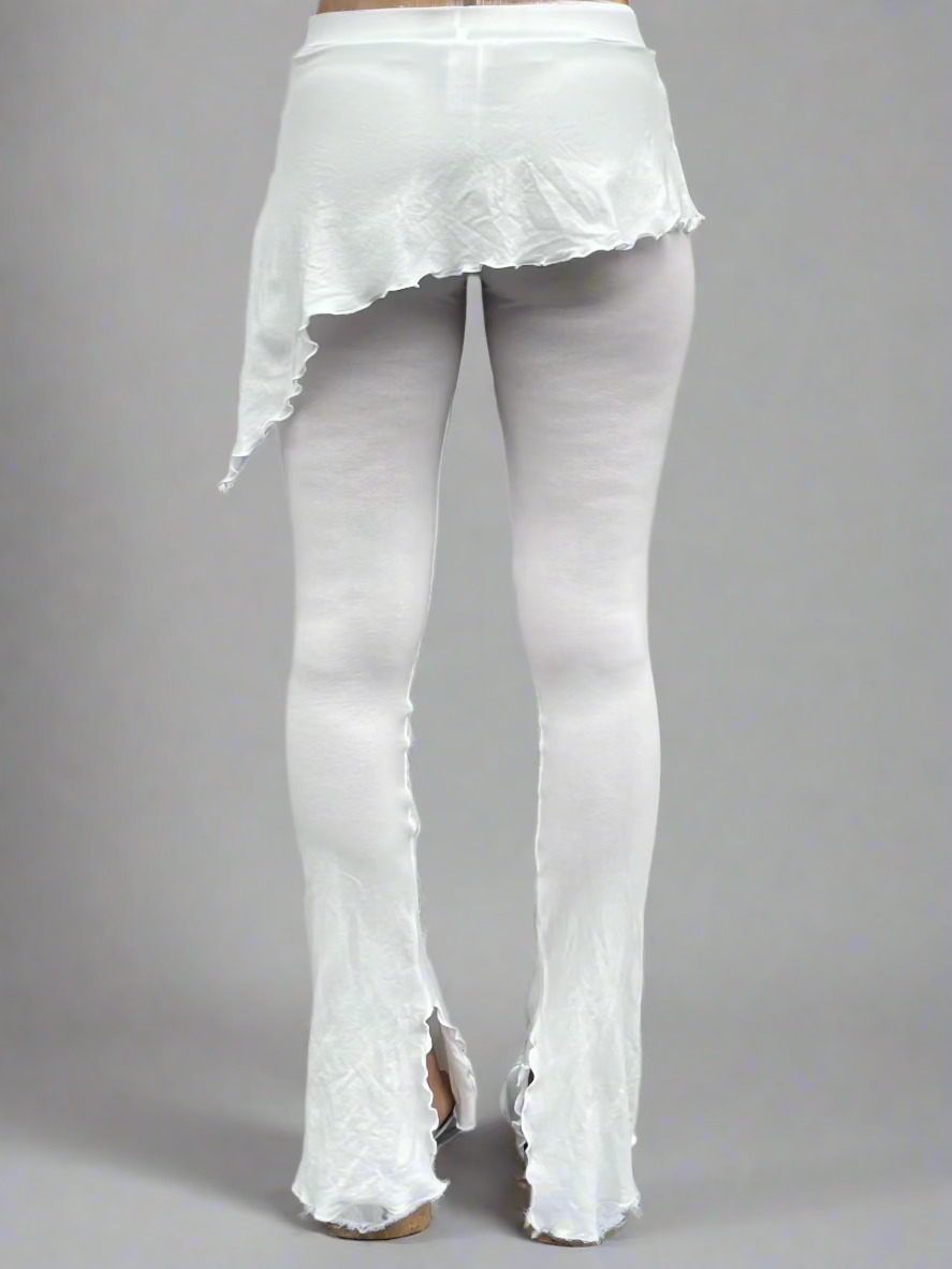 Alice leggings. Low Rise. White - BY BETTINA LIANO